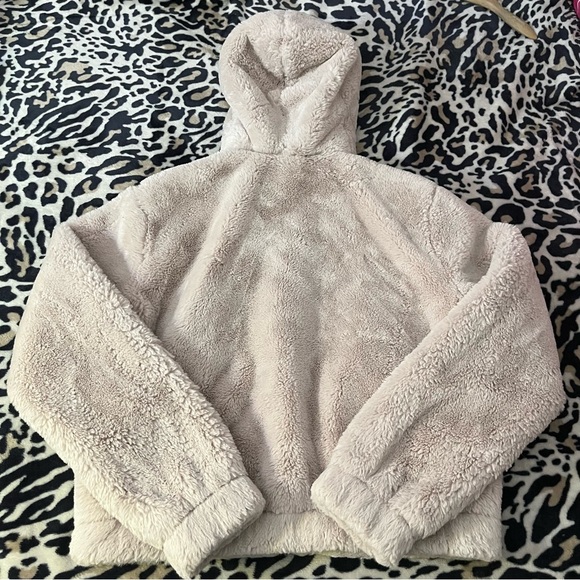 H&M Light Beige Teddy Jacket - Picture 9 of 11